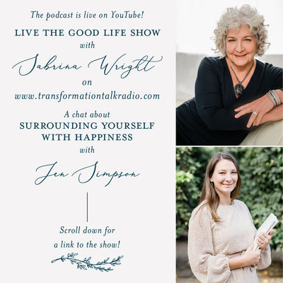 Live the Good Life Show with Sabrina Wright // The power of Journaling