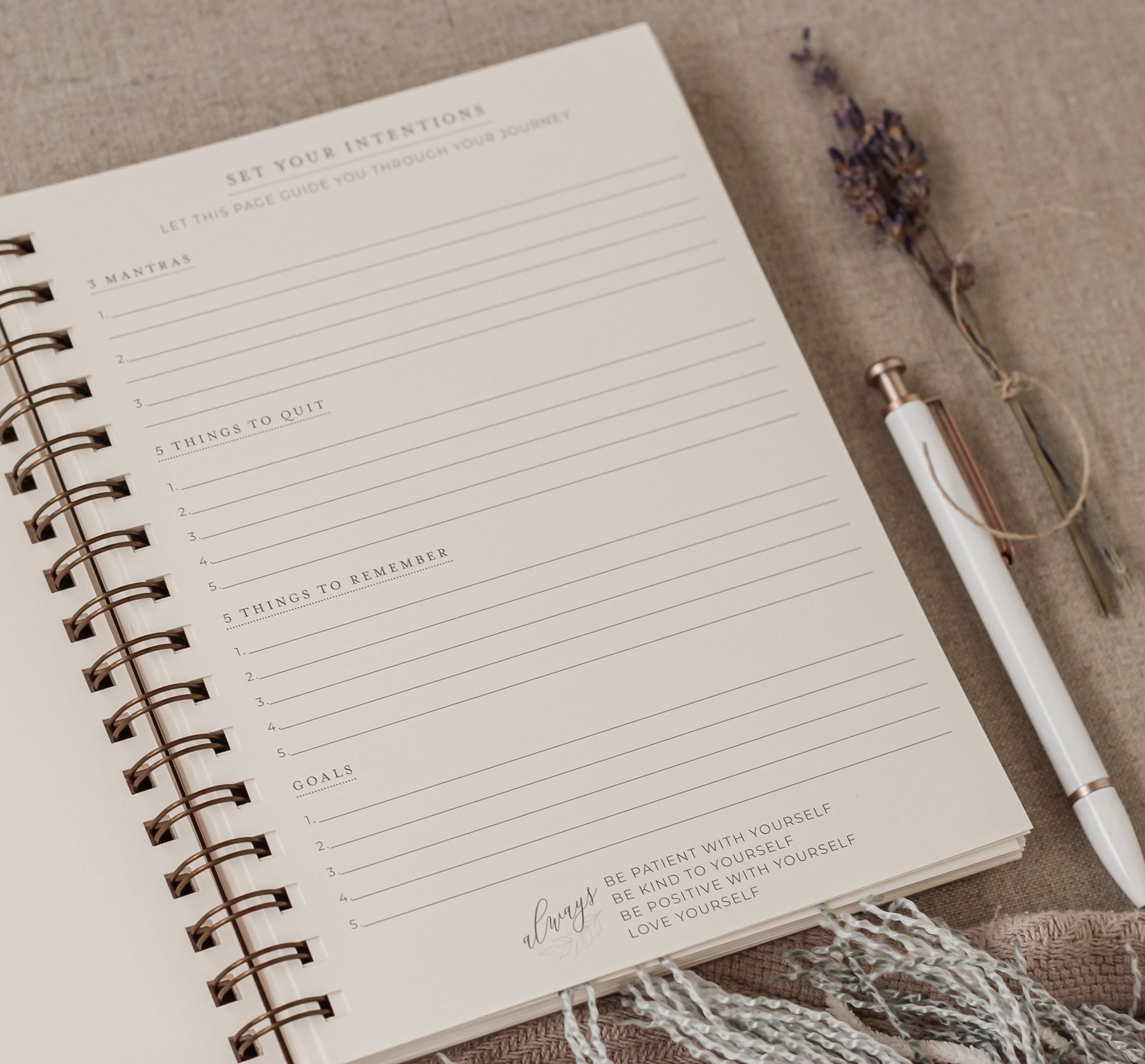Personalized Happiness Journals & Wellness Journals| Jen Simpson Design ...