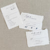 Your design digitally printed on handmade paper