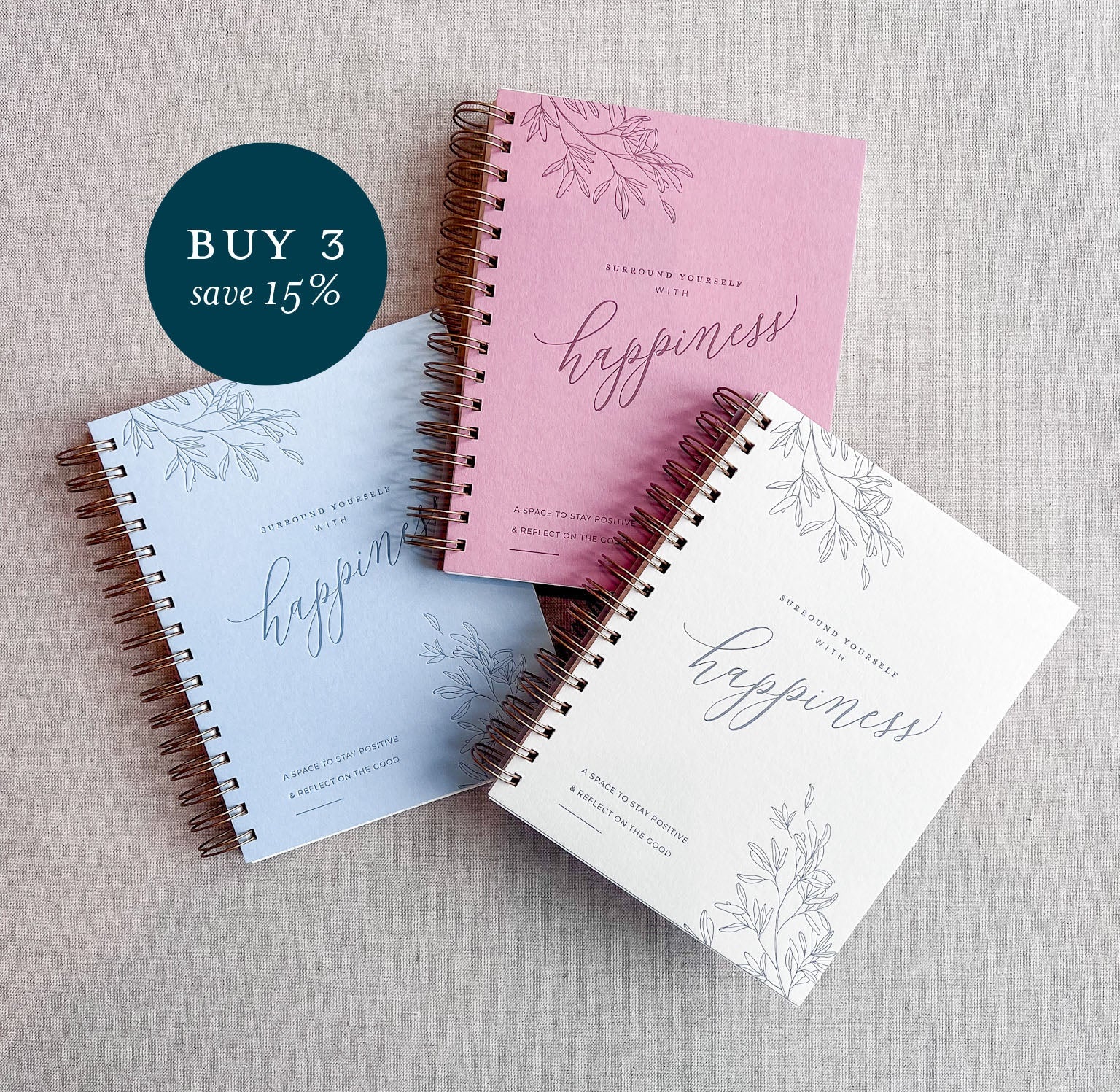 Personalized Happiness Journals & Wellness Journals| Jen Simpson Design ...